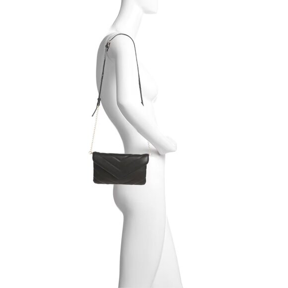 *Kelly & Katie Black 2-Way Day To Night Clutch - Picture 5 of 6